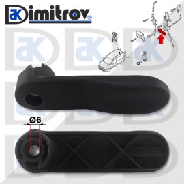 Дръжка задна врата Dacia Dokker Nissan Kubistar Renault Kangoo
